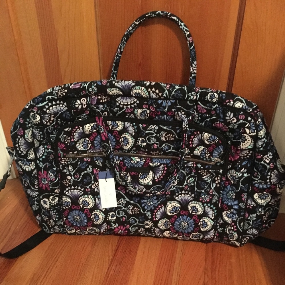 Grand weekender travel bag in Bramble